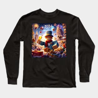 Happy new year Roblox 2024 Long Sleeve T-Shirt